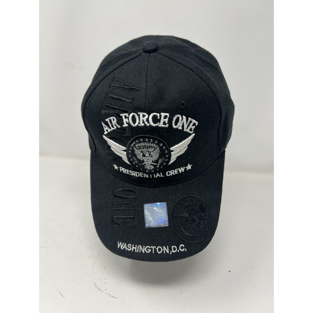 trucker hat baseball Cap Vintage Air Force One Presidential Crew Commander Chief - Picture 4 of 8
